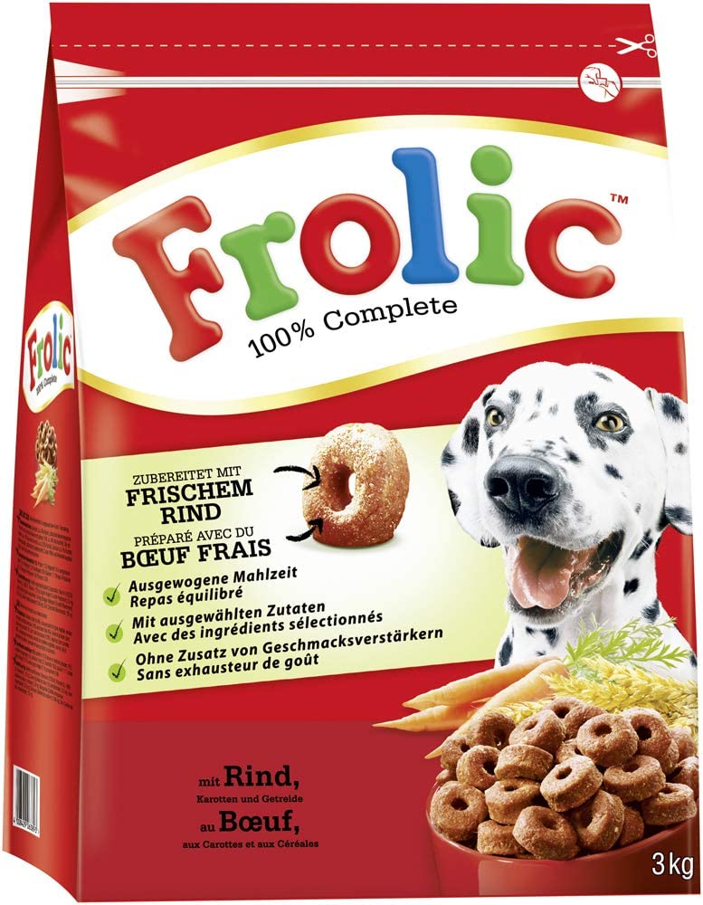 Trockenfutter ️ Hochwertiges Hundetrockenfutter für Hunde - Frolic HunDetrockenfutter