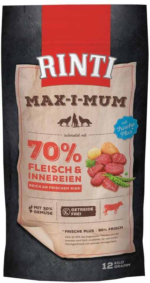 Trockenfutter ️ Hochwertiges Hundetrockenfutter für Hunde - Rinti MAX I Mum Trockenfutter