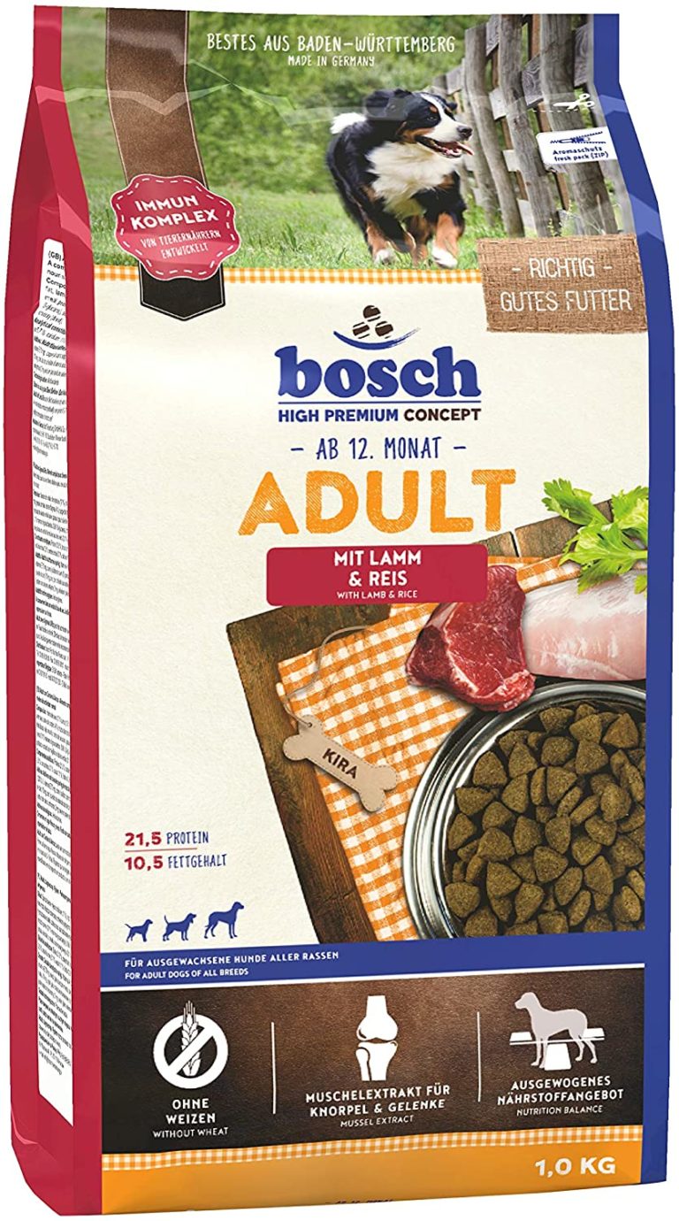 Trockenfutter ️ Hochwertiges Hundetrockenfutter für Hunde - Bosch HPC ADult Trockenfutter 768x1380